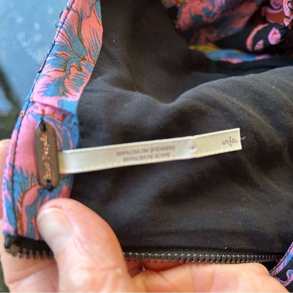 Free People Yara Oversized Day Dress. “Twilight Combo” color. EUC. Lined. Size S - Picture 11 of 15